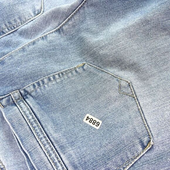 Democracy “Ab” Technology Denim Jeans Womens 10 Blue Cotton Blend Straight Leg - Picture 8 of 8